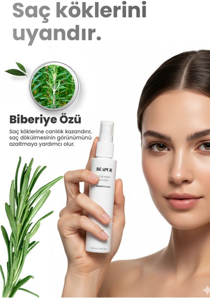 Biberiye Suyu | Dökülme Karşıtı & Saç Uzamasını Destekleyen Etkili Saf Saç Toniği 100 ml fiyatları