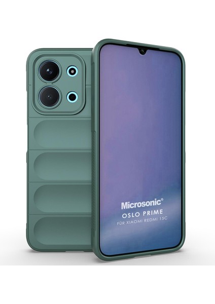 Xiaomi Redmi 15C Kılıf Oslo Prime Yeşil
