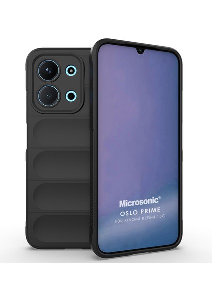 Xiaomi Redmi 15C Kılıf Oslo Prime Siyah