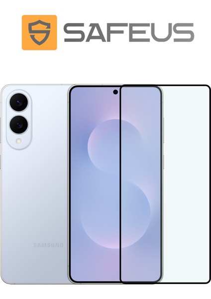 Samsung S25 Edge Tam Kaplayan Parmak Izi Bırakmayan Safir Ekran Koruyucu Cam