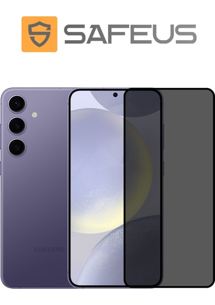 Samsung S24 Tam Kaplayan Hayalet Parmak Izi Bırakmayan Safir Ekran Koruyucu Cam