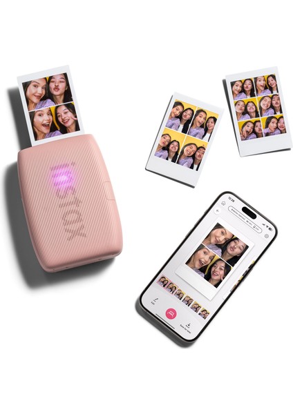 Instax Mini Link 3 Pembe Akıllı Telefon Yazıcısı ve 20'li Mini Film fırsatları