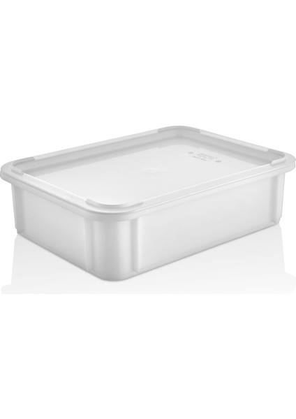 (Pe) Kırılmaz Pizza Hamur Kabı & Kapağı – Restoran, Otel, Fırın ve Pizzacılar Için - Dayanıklı Hamur Saklama Teknesi fırsatları