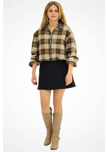 Bdk Ekose Desenli Ceket 7852-26K modelleri