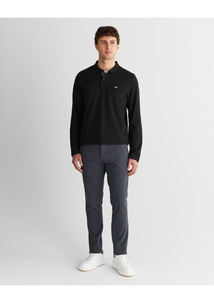 Erkek Siyah Regular Fit Polo Yaka Polo 2425334T.5 modelleri