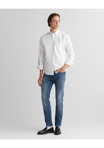 Erkek Beyaz Regular Fit Düğmeli Gömlek 3250215.110 modelleri