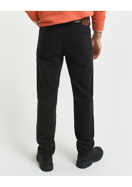 Erkek Siyah Regular Fit Soft Twill Jean 1000501.5 modelleri
