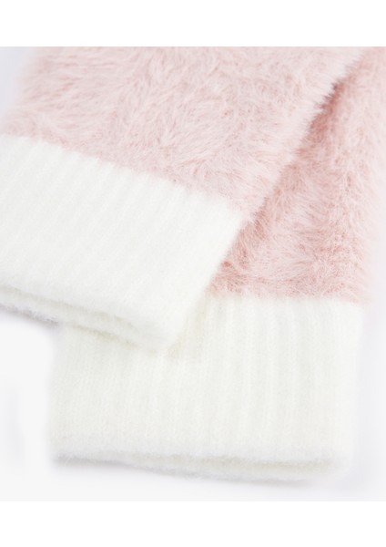 Peluş Eldiven Boncuk Detaylı modelleri