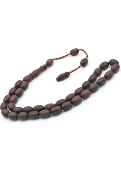 Sistemli Kapsül Kesim Bilek Boy Ketenli Kahverengi Fiber Tesbih modelleri