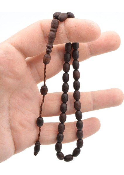 Sistemli Kapsül Kesim Bilek Boy Ketenli Kahverengi Fiber Tesbih fırsatları