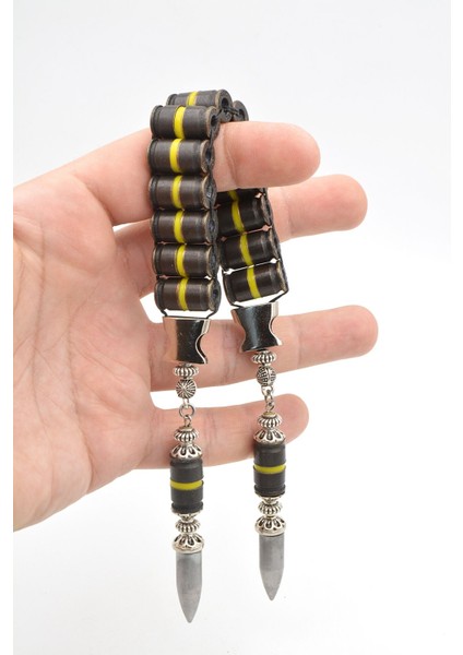 Usta Işi Eskitilmiş Mermi Kovanı Zaza Tesbih indirimleri