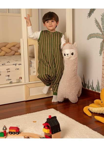 Baby Home Pine Green 0.5 TOG Bebek Uyku Tulumu OEKO-TEX Sertifikalı %100 Pamuk