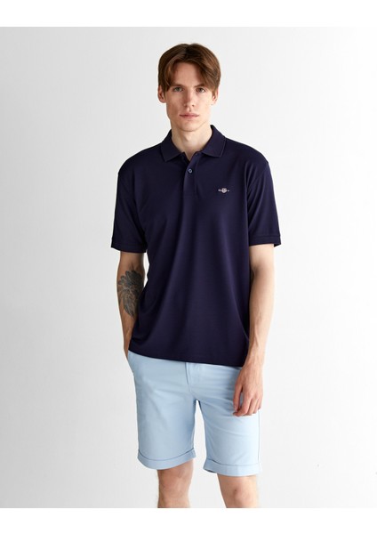 Erkek Lacivert Relaxed Fit Polo 2425124T.433