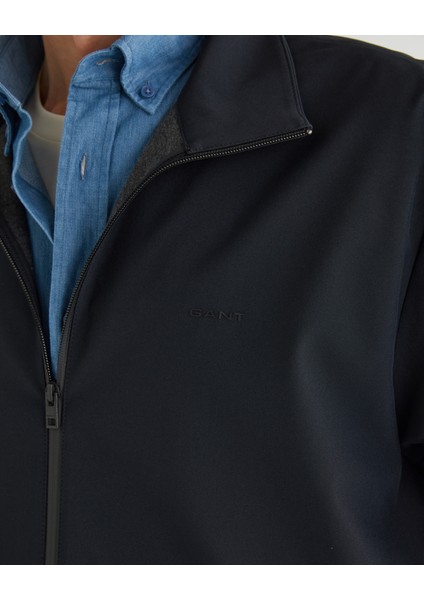 Erkek Siyah Regular Fit Dik Yaka Ceket 7125104T.5