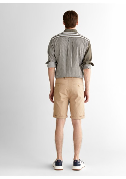Erkek Bej Slim Fit Şort 205353.277 fiyatları