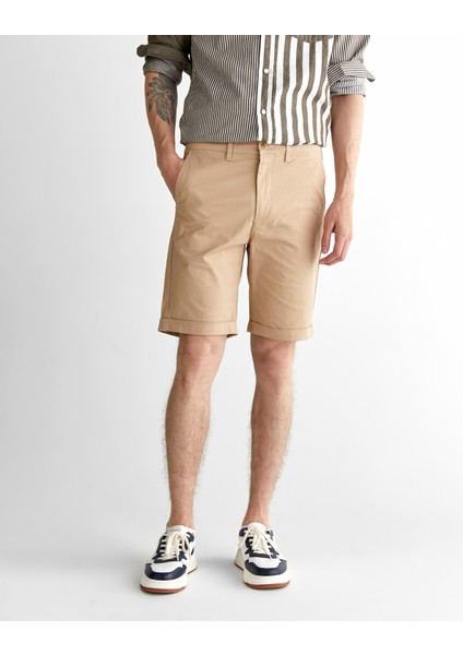 Erkek Bej Slim Fit Şort 205353.277 modelleri
