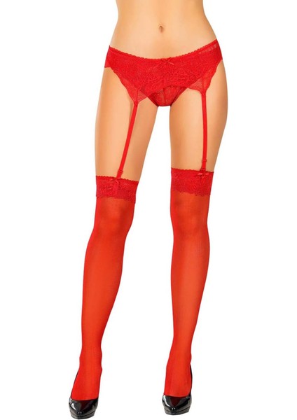 Kırmızı Jartiyer Takım