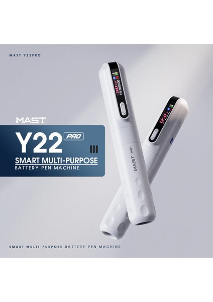 Tour Y22 Pro Kablosuz Kalıcı Makyaj ve Dövme Makinesi - Beyaz modelleri