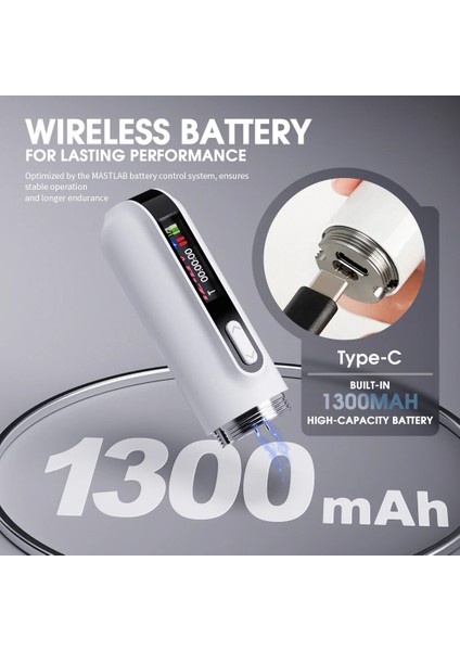 Tour Y22 Pro Kablosuz Kalıcı Makyaj ve Dövme Makinesi - Beyaz indirimleri