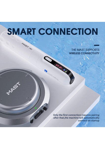 Tour Y22 Pro Kablosuz Kalıcı Makyaj ve Dövme Makinesi - Beyaz