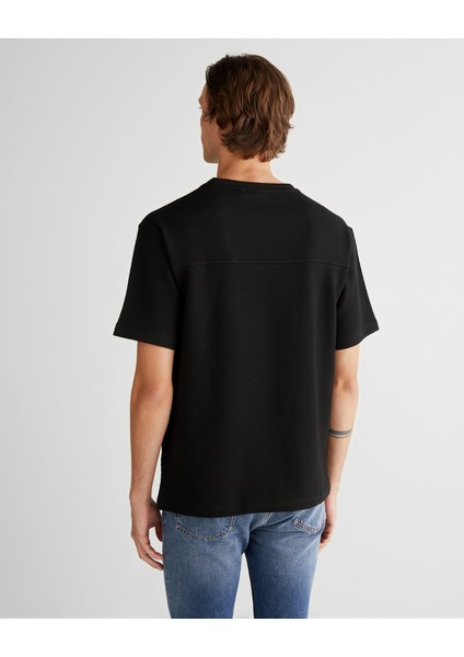 Jacquard C-Neck T-Shirt 2325316T.5 fiyatları