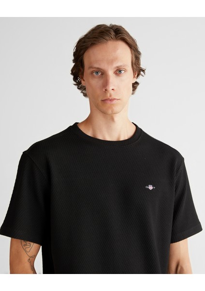 Jacquard C-Neck T-Shirt 2325316T.5 fırsatları