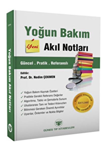 Yoğun Bakım Akıl Notları - Nedim Çekmen Pratik ve Güncel Bilgilerle 688 Sayfa fiyatları