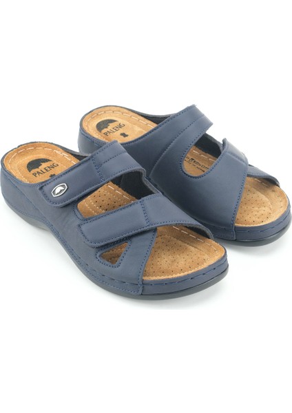 Gezer Paleng Kadın Ayarlanabilir Hakiki Deri Terlik modelleri