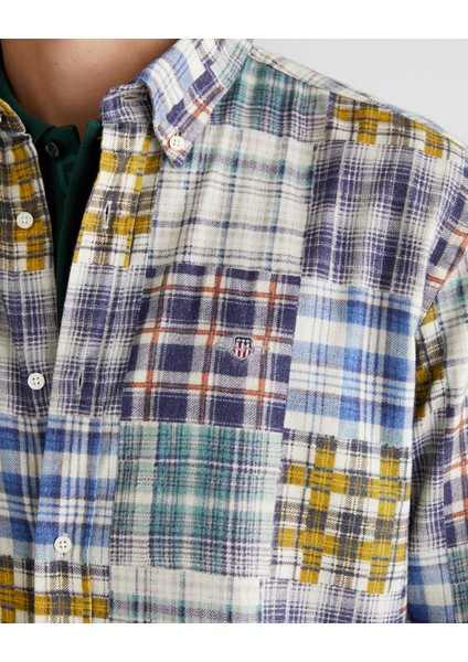 Erkek Lacivert Relaxed Fit Gömlek 3825347T.433 indirimleri