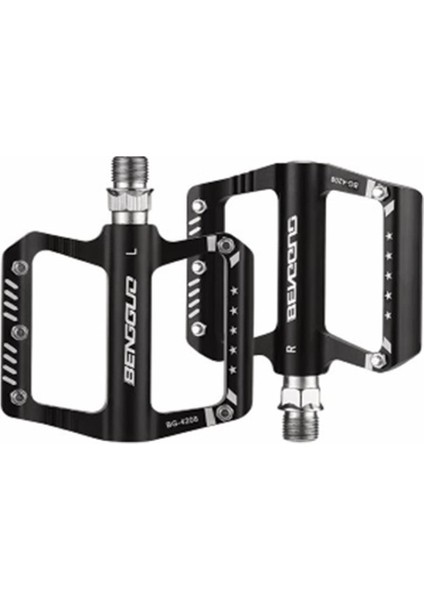 Pedal - Xbyc 1817 Model, Alü, Geniş - Siyah Beyaz