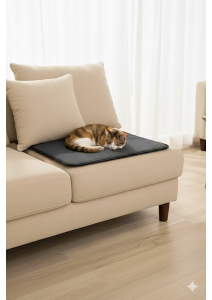 65×40 cm Kedi Yatağı Çift Kat Süngerli, Paraşüt Kumaş, Sıvı & Tırmalamaya Dayanıklı, Yıkanabilir modelleri