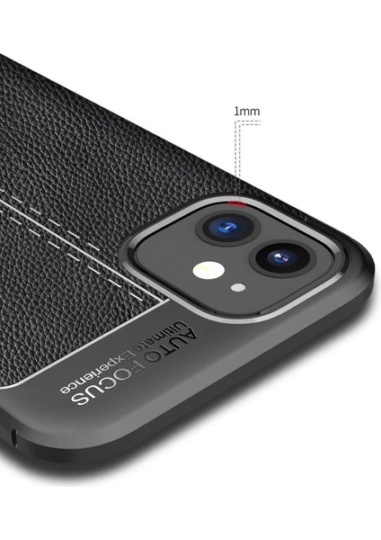 OMR02 iPhone 12 Mini Kılıf Auto Focus Kapak - Siyah fırsatları