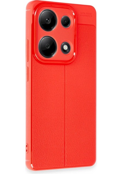 OMR02 Xiaomi Redmi Note 13 Pro 4g Kılıf Auto Focus Kapak - Kırmızı fiyatları