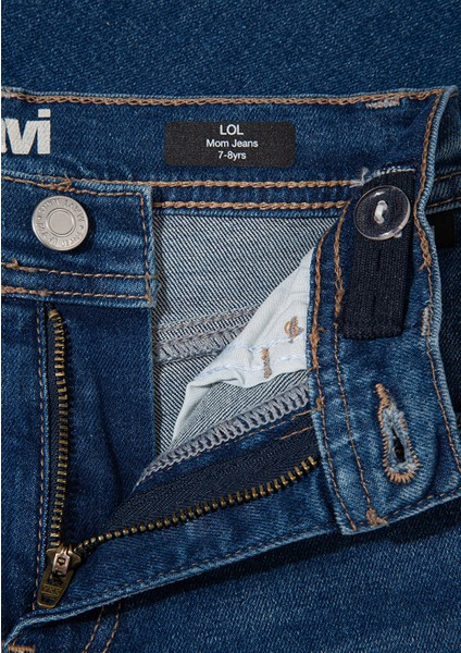 Lol Koyu Mavi Jean Pantolon 7010037-90876