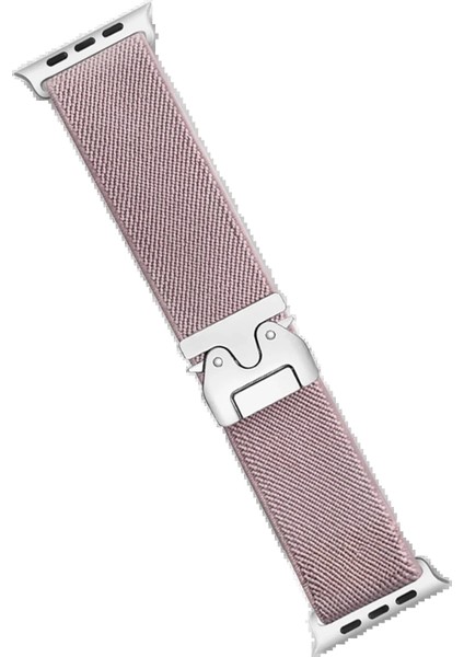 OMR02 Apple Watch 42MM Forest Kumaş Kordon - Lila