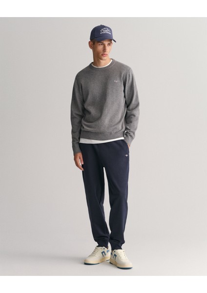 Erkek Gri Regular Fit Bisiklet Yaka Kazak 8030561.92 fiyatları