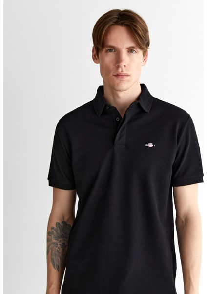 Erkek Siyah Polo 2425170T.5 fırsatları