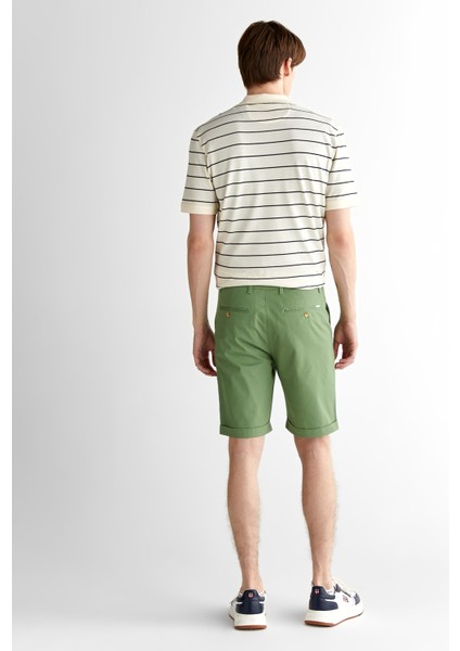Erkek Yeşil Slim Fit Şort 205353.362 fiyatları