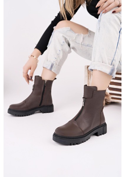 Hakiki Deri Kadın Deri Postal Bot TRC170-2613 fırsatları