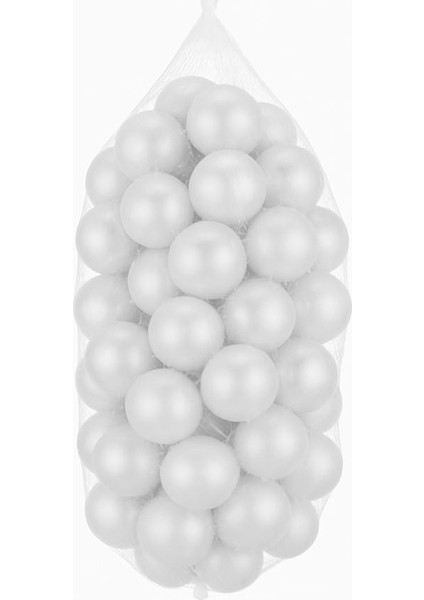 6 cm 50'li Inci Oyun Havuz Topu Çocuklar Için Güvenli Plastik Top | Nişan Parti Süsü