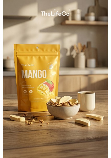 Freeze Dried - Dondurularak Kurutulmuş Mango 3'lü Paket fırsatları