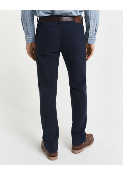 Erkek Lacivert Regular Fit Soft Twill Jean 1000501.433 fiyatları