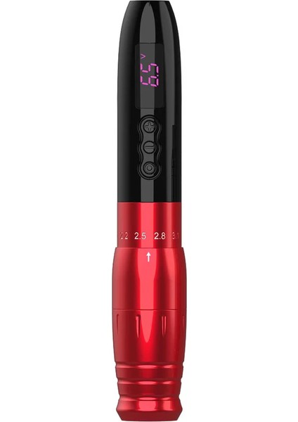 Lola Air Pro Red Wireless Battery Permanent Makeup Pen Machine