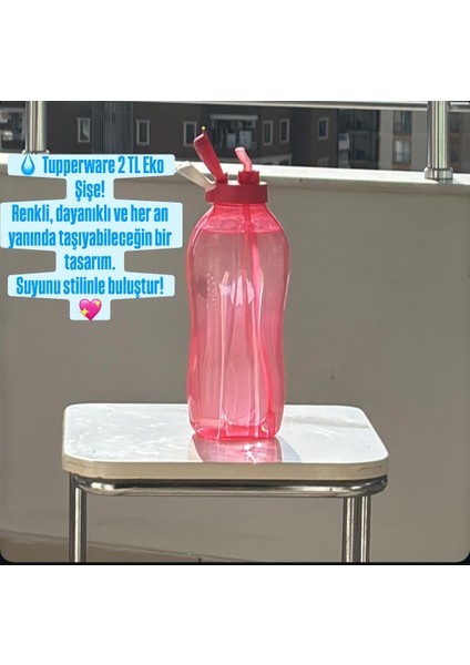 Pipetli Eco Şişe 2l Pembe fiyatları