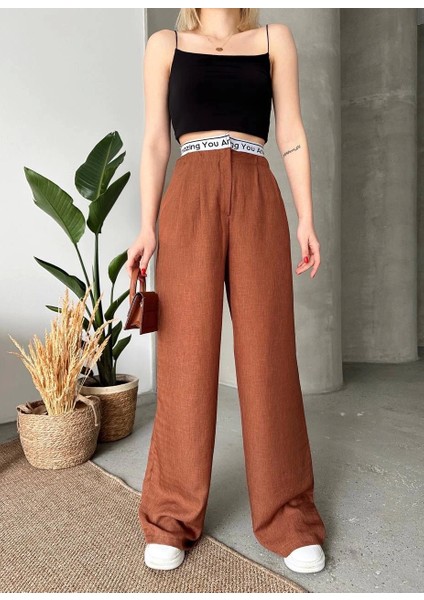 Flamlı Kahve Pantolon fırsatları