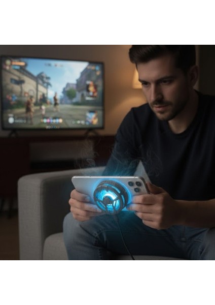 Buffer® Manyetik Telefon ve Tablet Soğutucu – Güçlü Sessiz Fanlı, Hızlı Isı Dağıtıcı Mobil Cihaz Soğutma Aparatı S25 Radiator modelleri