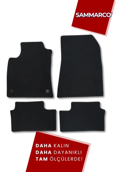 Ford Focus Sedan 2020 Halı Paspas Velur Paspas Kumaş Paspas Oto Paspas