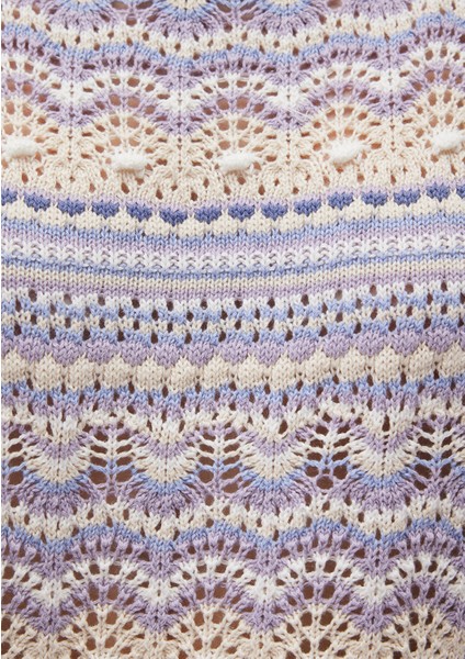 Jakarlı Mor Kazak 1710154-70538