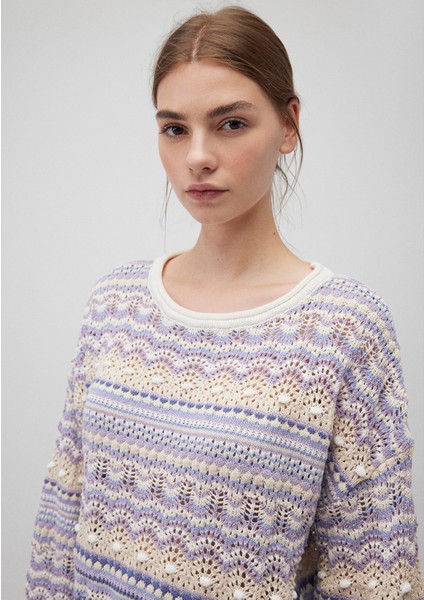 Jakarlı Mor Kazak 1710154-70538