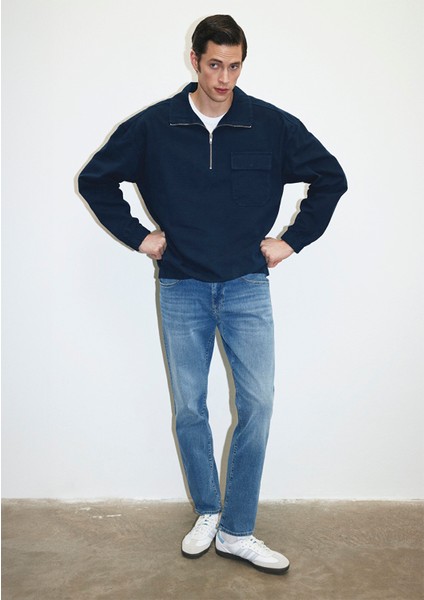 Martin Premium Blue Indigo Mavisi Jean Pantolon 0037884333